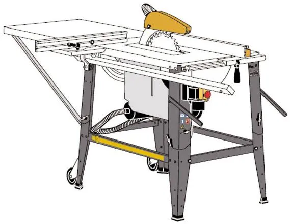 Lindahl & Nermark Pöytäsaha LCS254