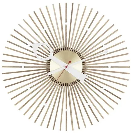 Vitra Popsicle Seinäkello Pähkinäpuu