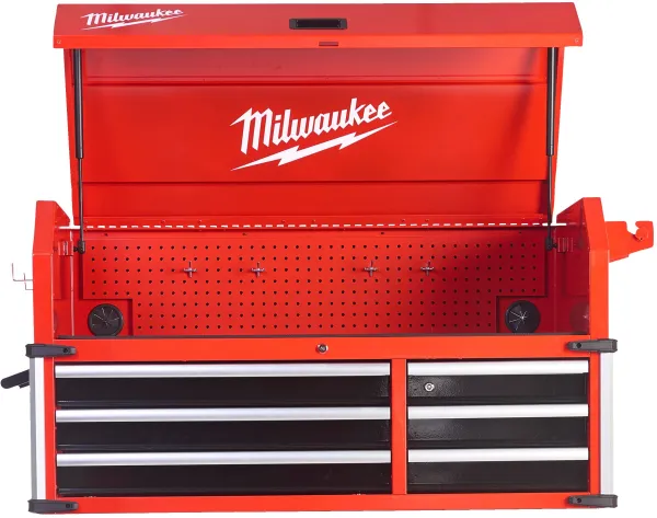 Milwaukee-kaappi, jossa on 6 laatikkoa, 117 cm